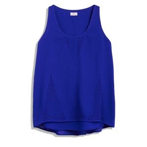 Blue laser cut tank from Pixley for Stitchfix